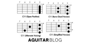 How to Play the C11 Guitar Chord