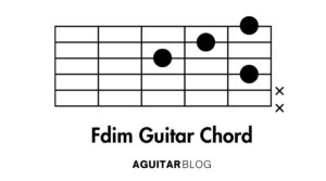 How to Play the Fdim Guitar Chord