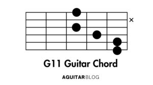 How to Play the G11 Guitar Chord